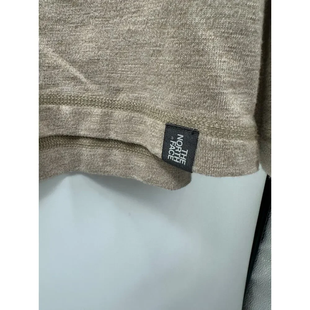 The North‎ Face Men's Cooperwood Tan Long Sleeve Henley Shirt – Size XXL